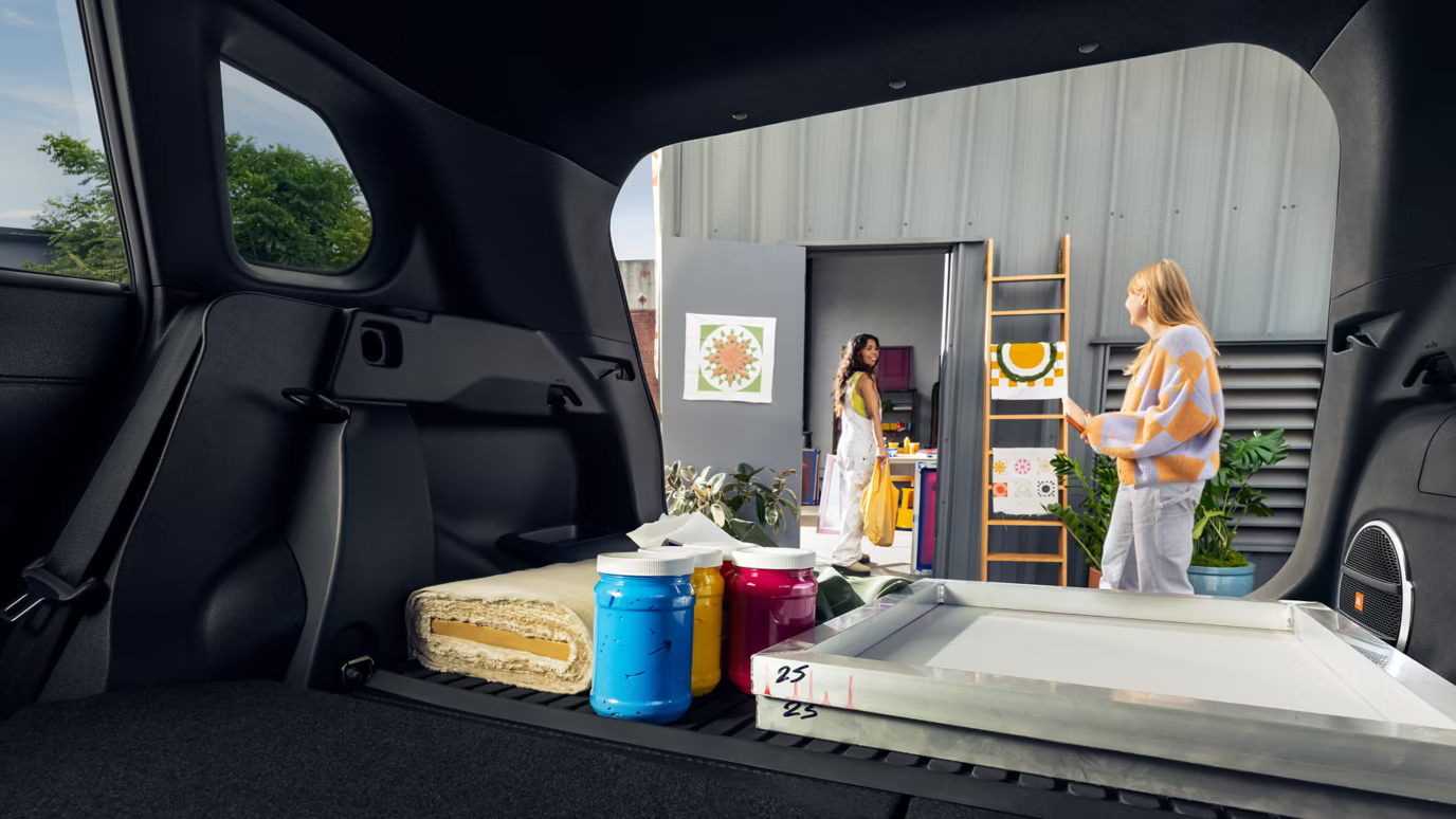 Carga del maletero del Toyota Corolla Cross 2026.