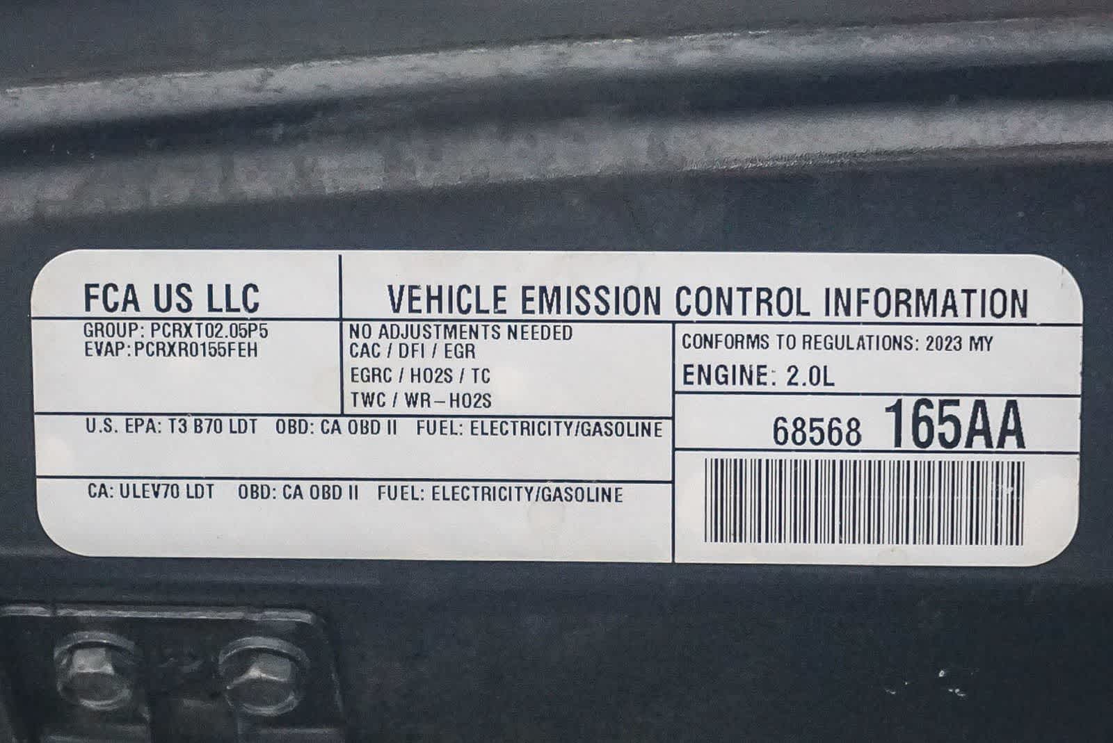 Jeep Wrangler 4xe 4x4 2023