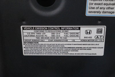 Honda Accord Sedán LX 1.5T 2019