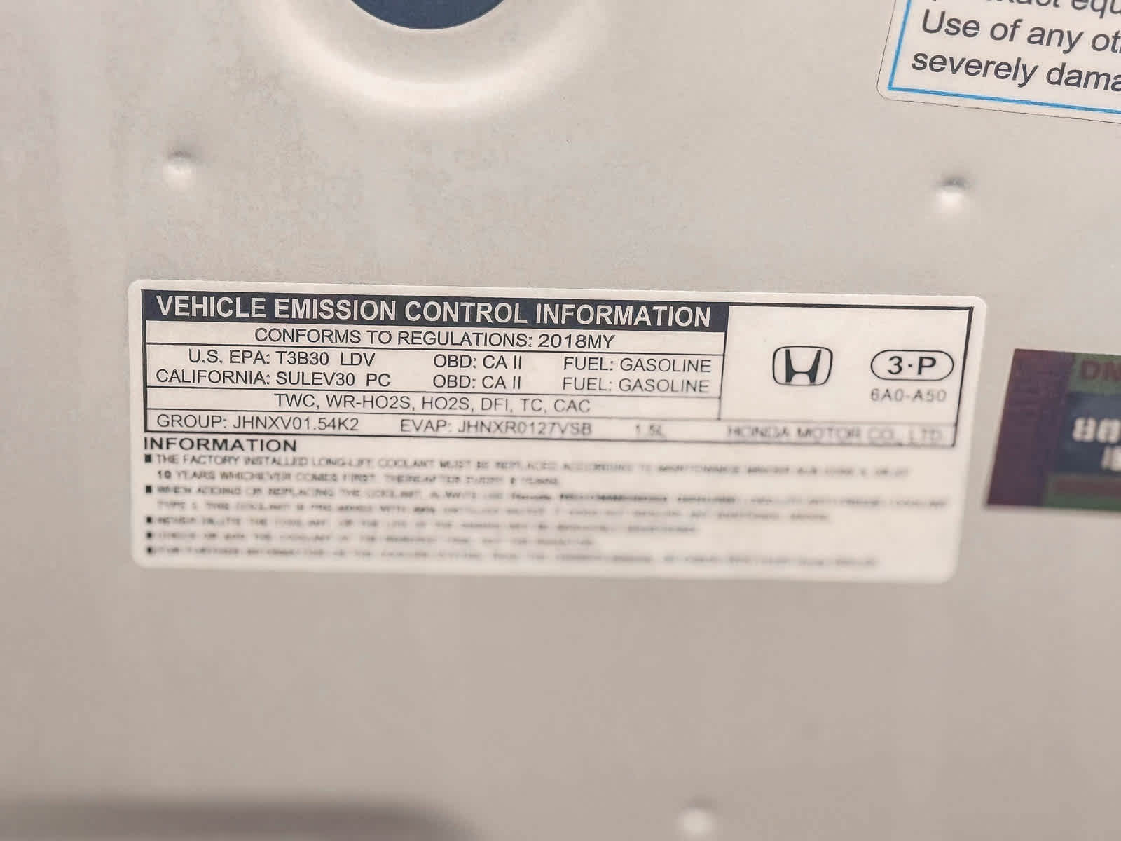 Honda Accord Sedan Sport 1.5T 2018