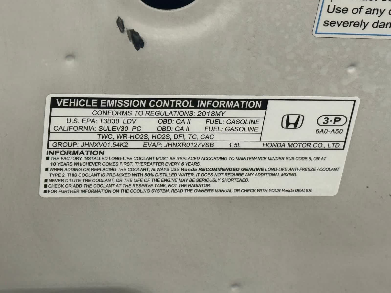 Honda Accord Sedan Sport 1.5T 2018