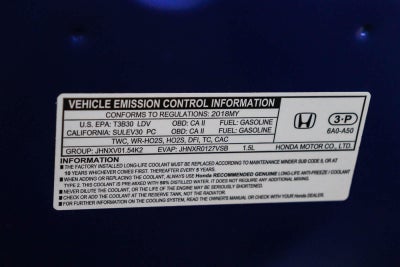 Honda Accord Sedan Sport 1.5T 2018