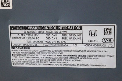 Manual del Honda Civic 2023