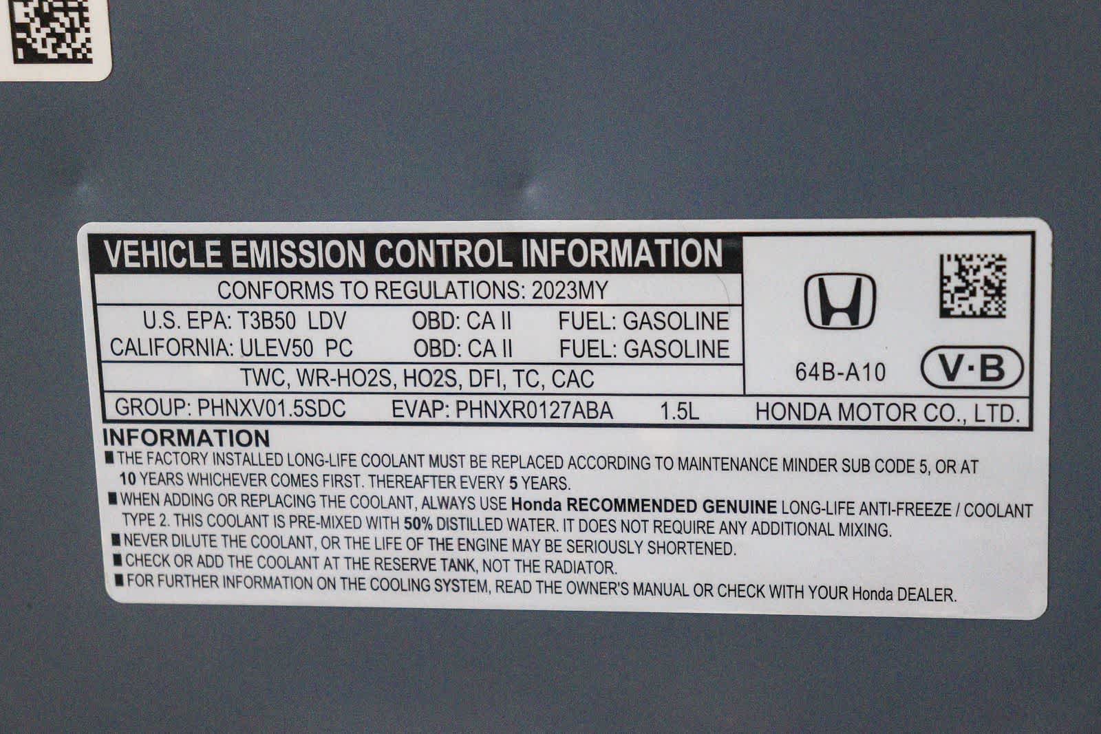 Manual del Honda Civic 2023