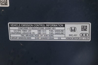 Honda Civic Hybrid Sport 2025