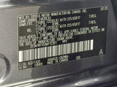 2025 Toyota RAV4 XLE
