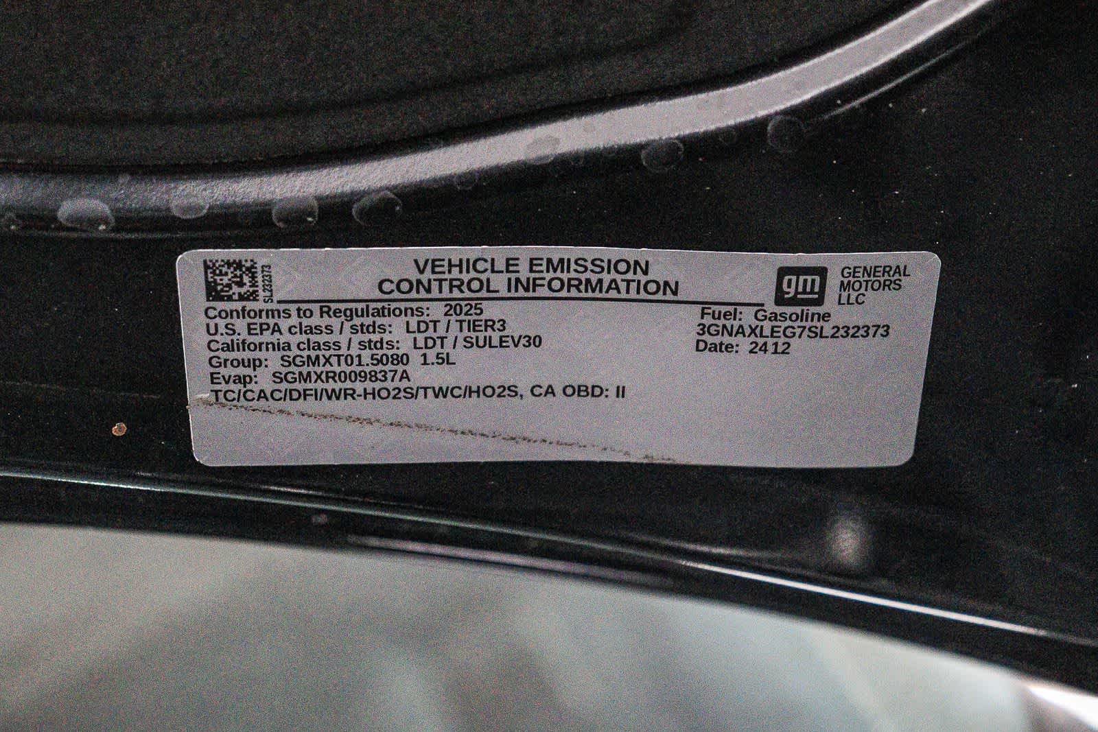 Chevrolet Equinox RS con tracción delantera (2025)