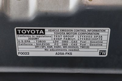 Toyota Camry SE 2020