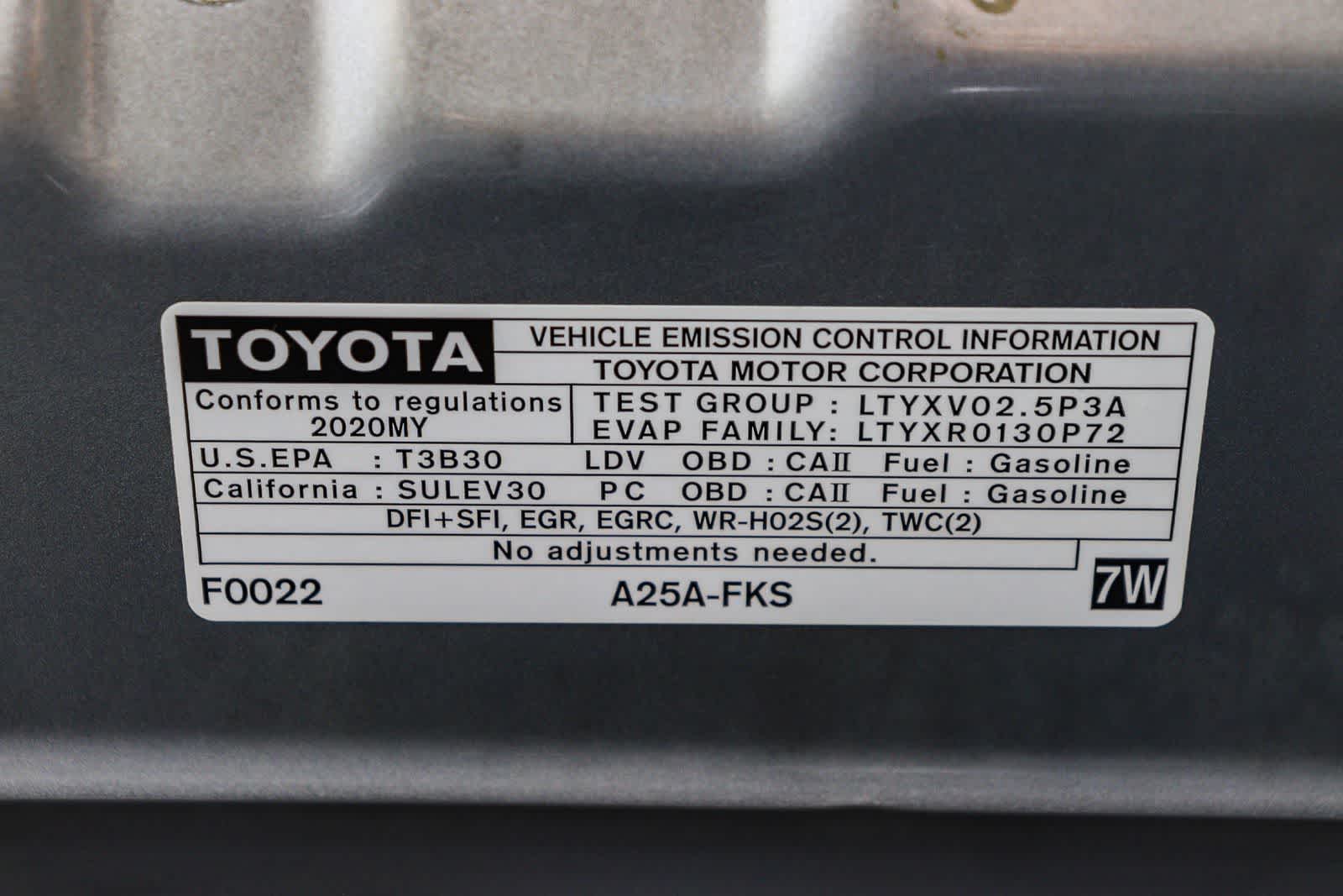 Toyota Camry SE 2020