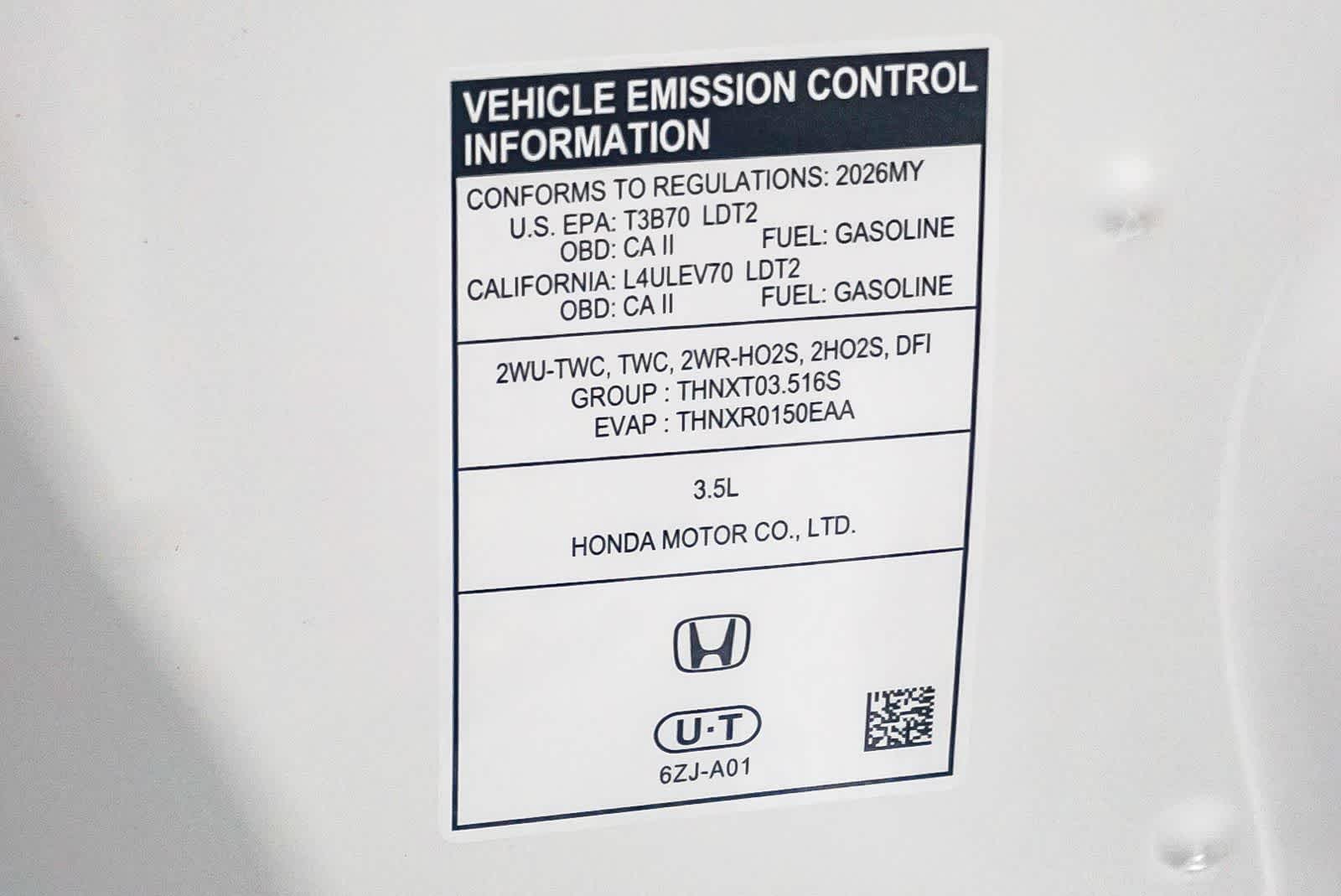 Honda Passport RTL Blackout 2026