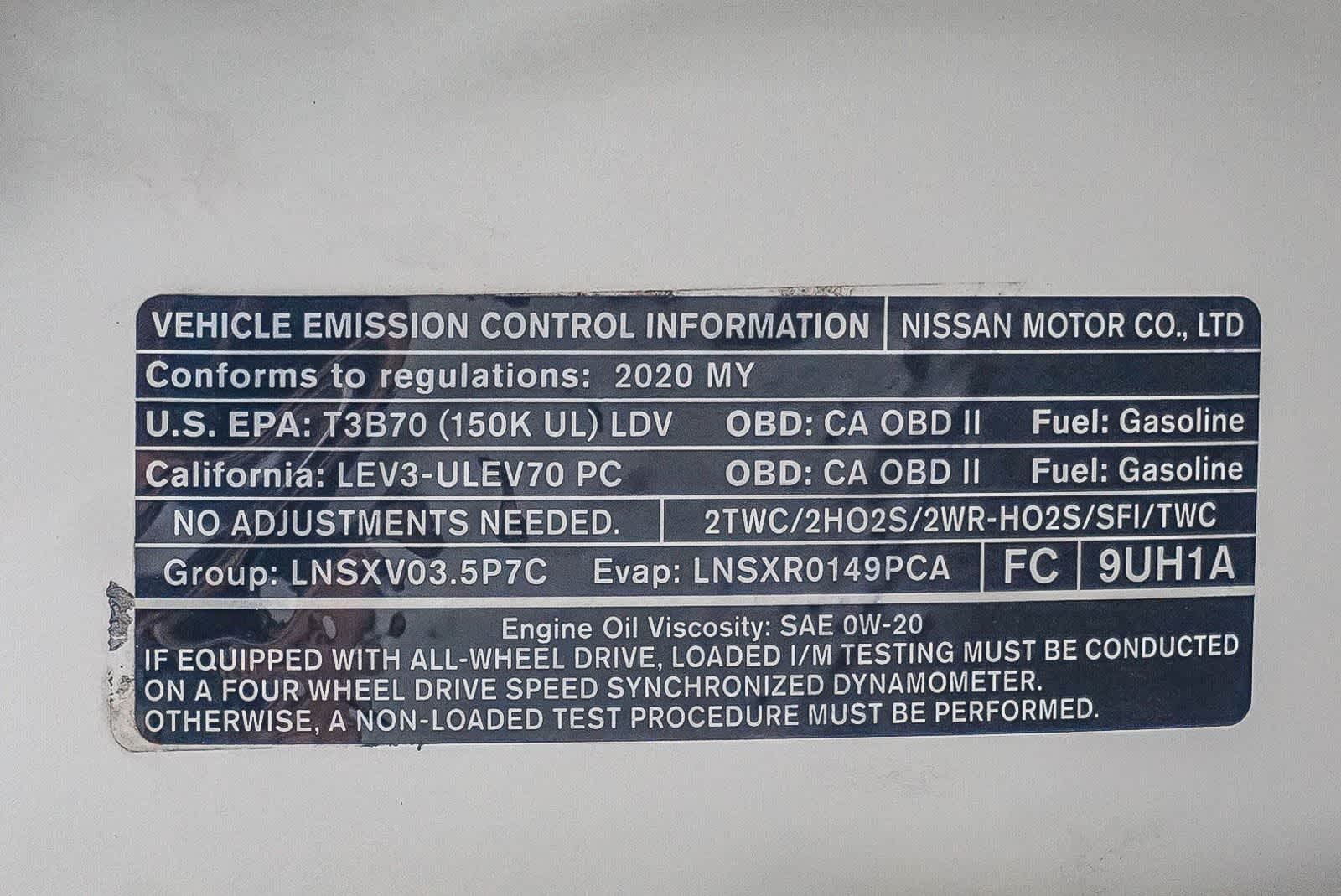 Nissan Murano S 2020