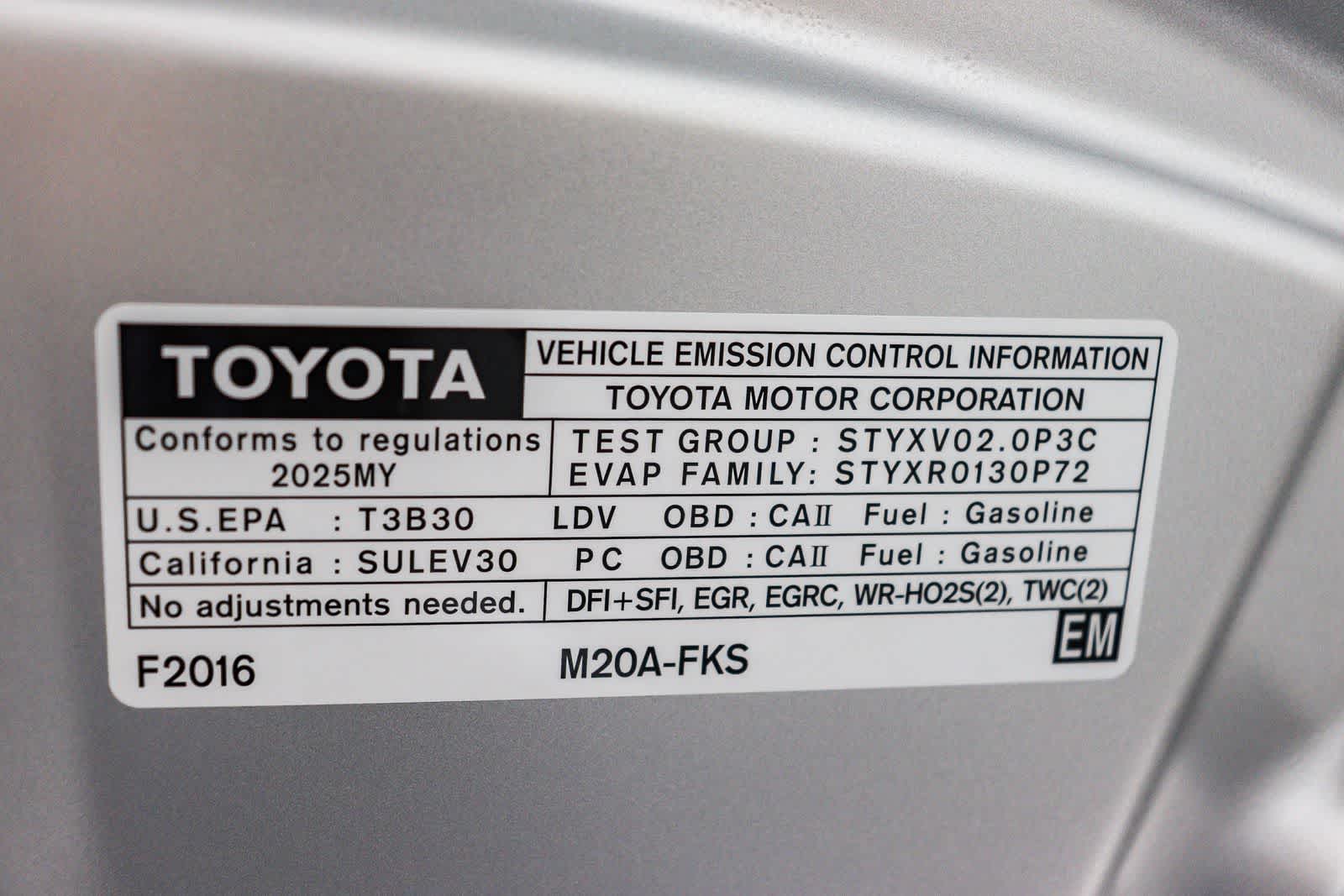 Toyota Corolla LE 2025