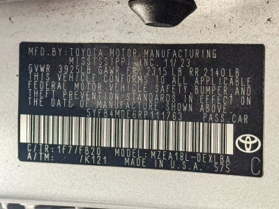 Toyota Corolla LE 2024