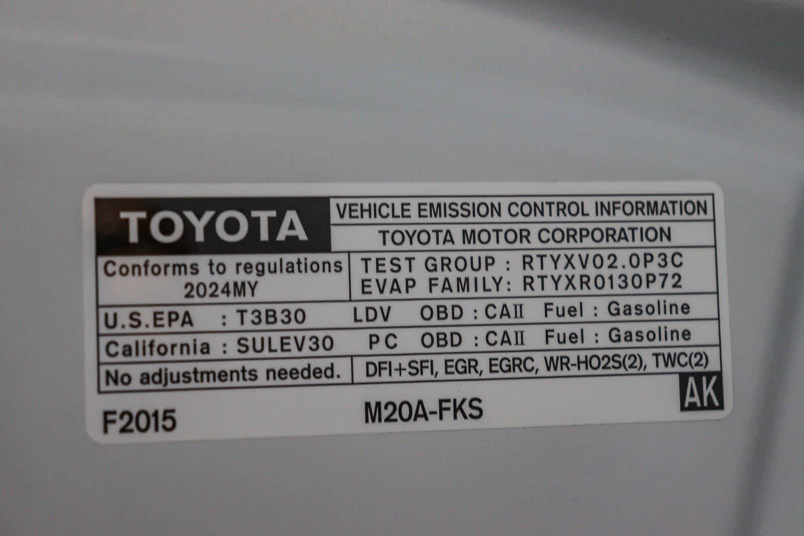 Toyota Corolla SE 2024