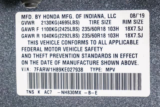 Honda CR-V EX-L 2019