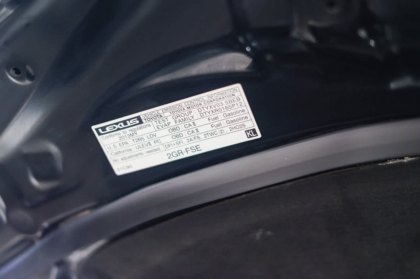 Lexus GS 350 de 2013, 4 puertas, berlina, tracción trasera