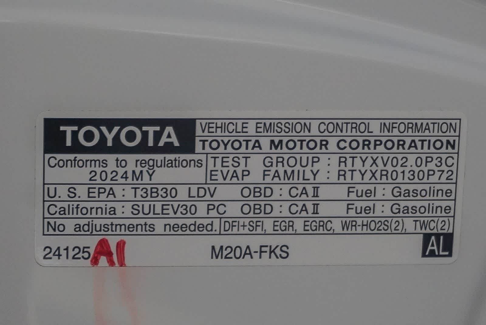 Toyota Corolla SE 2024