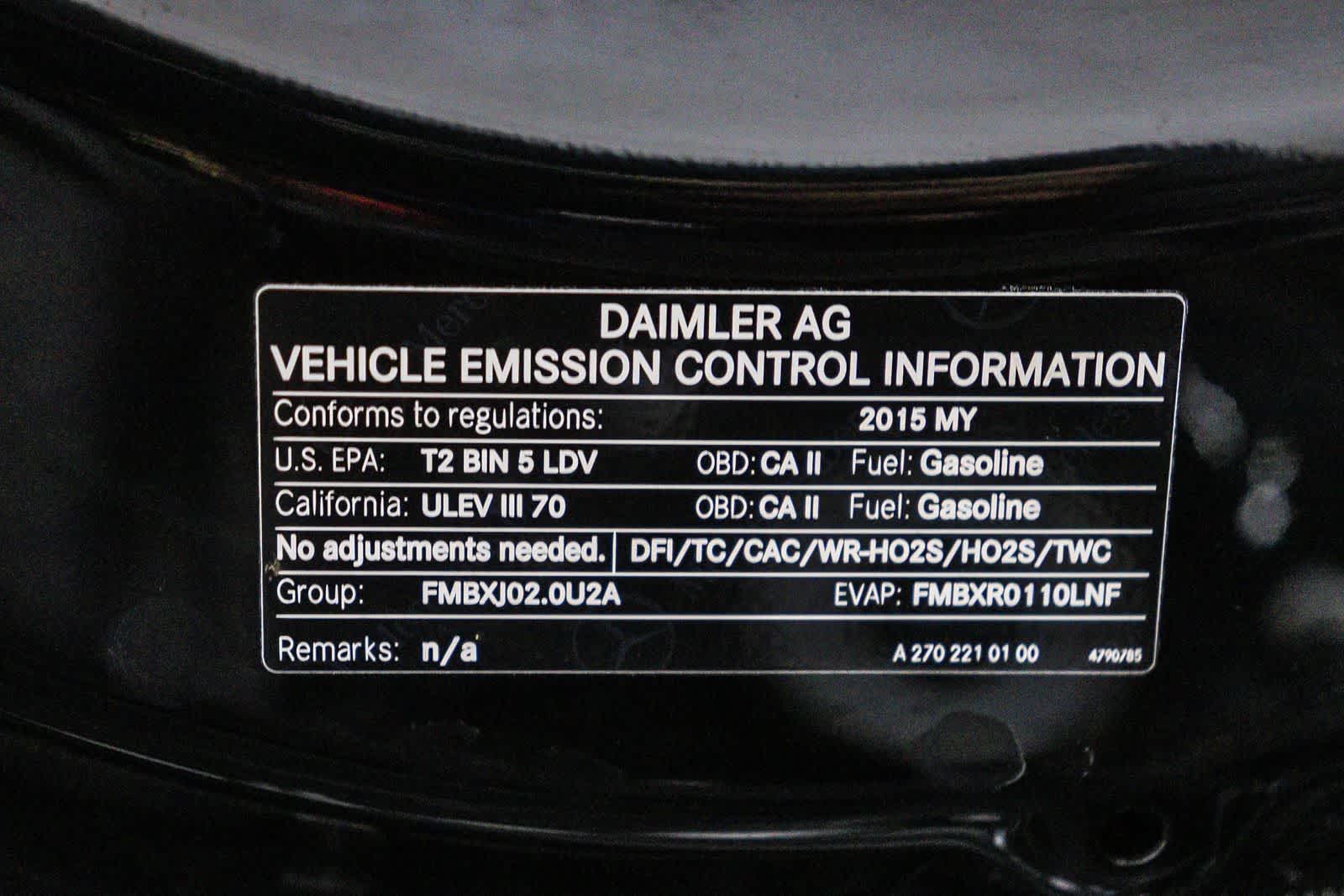 2015 Mercedes-Benz GLA 250 GLA 250