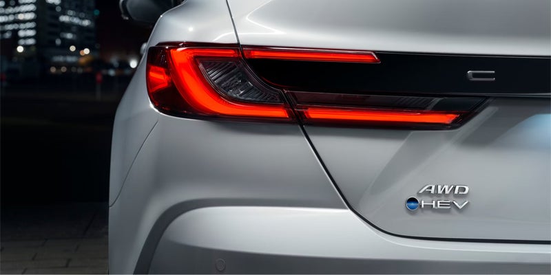 Vista trasera del Toyota Camry 2025