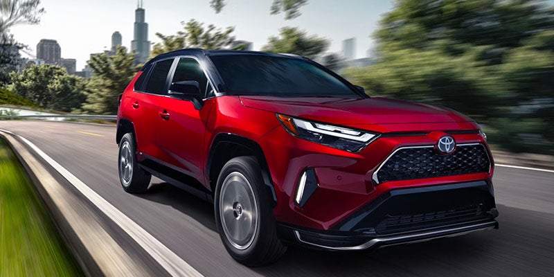 RAV4 Plug-in Hybrid rojo