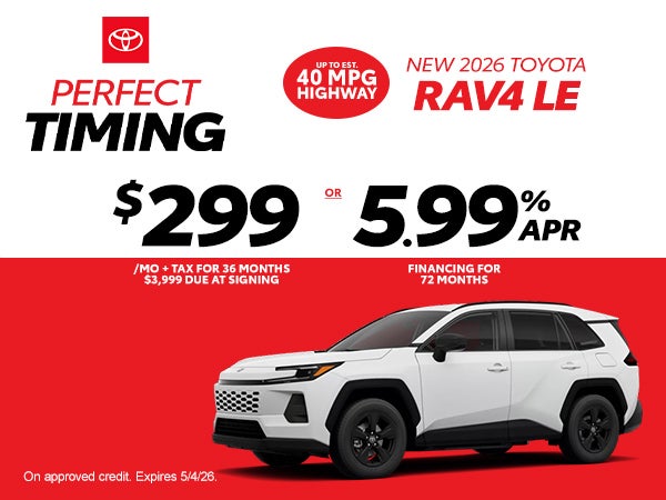 RAV4 LE 2026