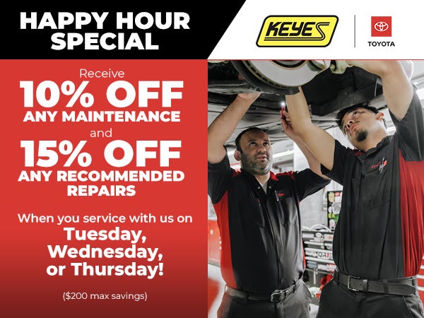 Servicio Happy Hour