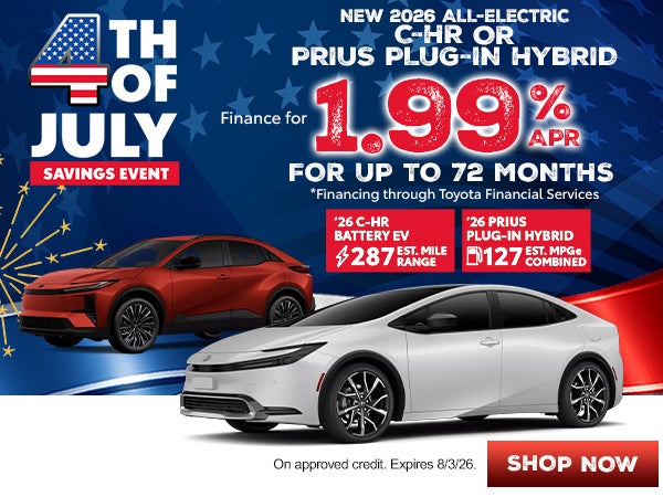 2026 C-HR & Prius Plug-In Hybrid