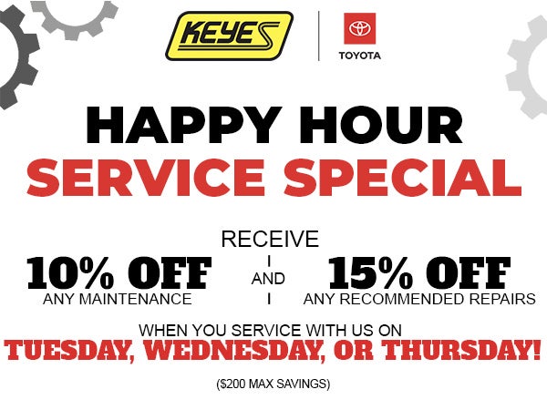 Servicio Happy Hour