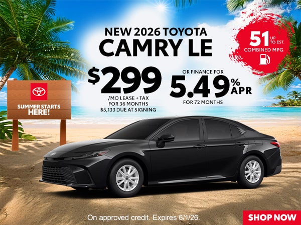 Nuevo Camry LE 2026