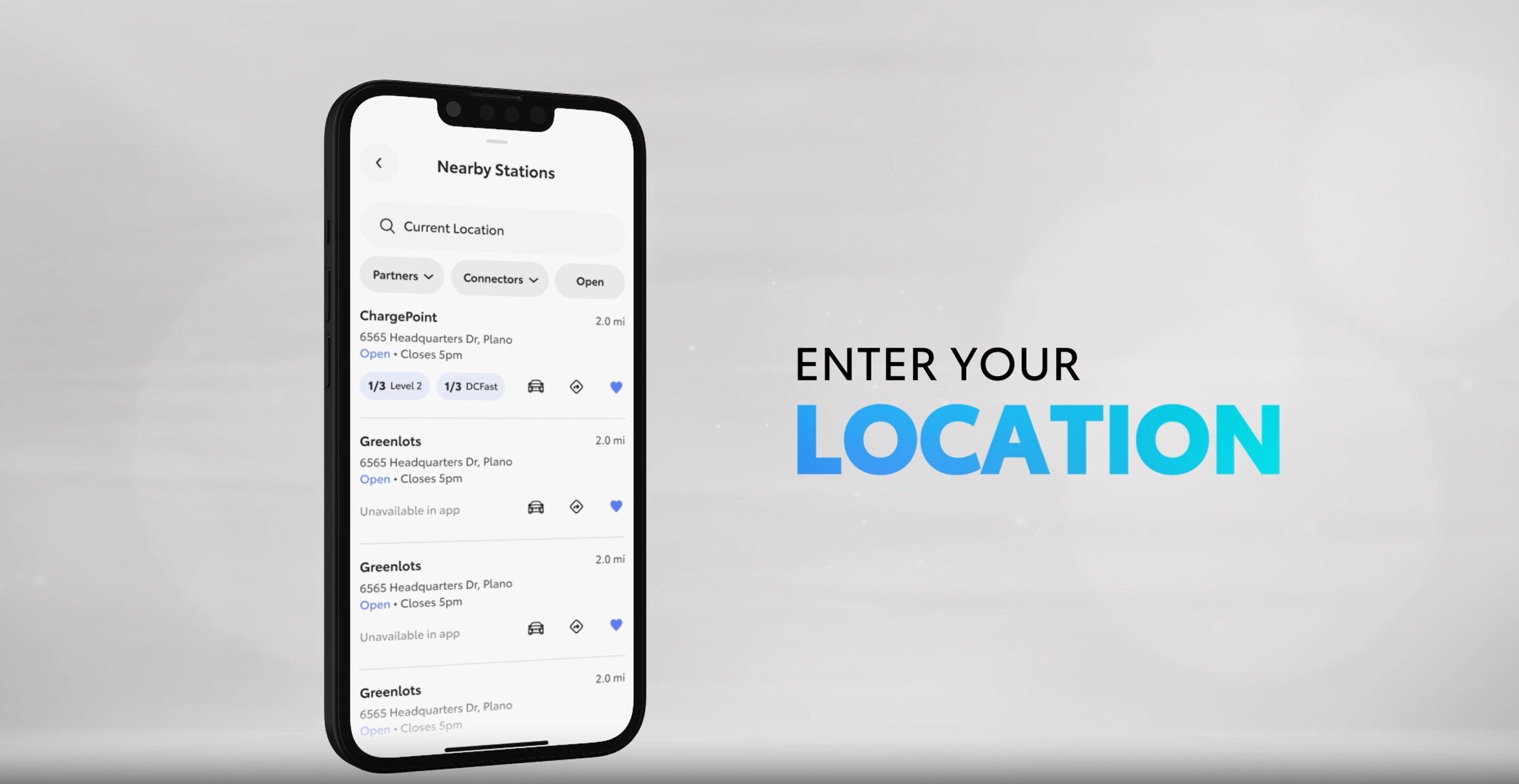 Estaciones de recarga para vehículos eléctricos